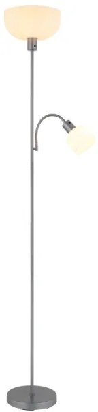 Globo 59947 - HINTON állólámpa 1xE27/40W/230V + 1xE14/25W