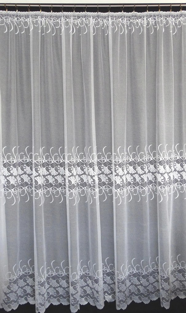 Mg Függöny jacquard 648/112 500X250 kész szalaggal