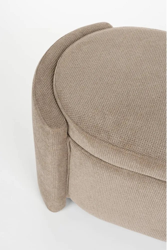 Világosbarna pad Miro – White Label