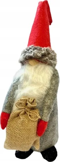 Mikulás Manó Törpe Karácsonyi Ajándék 50cm