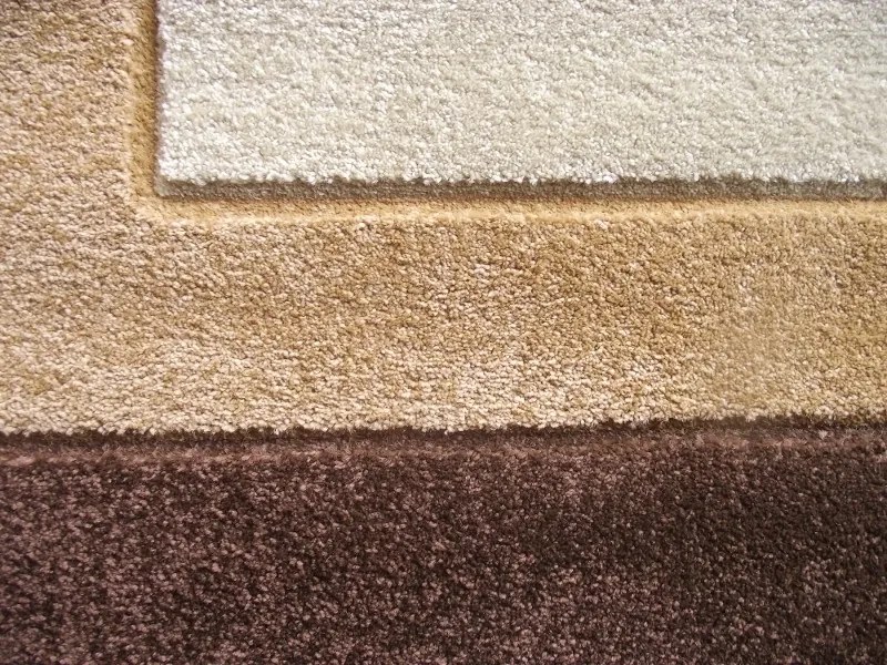 London modern nyírt szőnyeg Barna Bézs