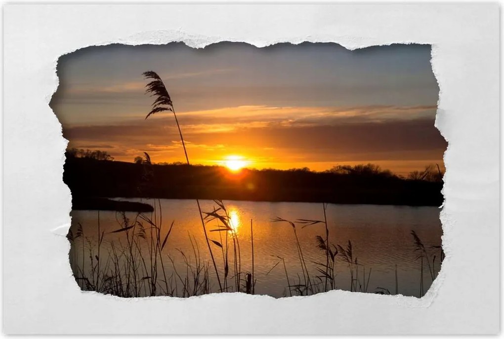 Poszterek 90x60 Nyugat a tóparton