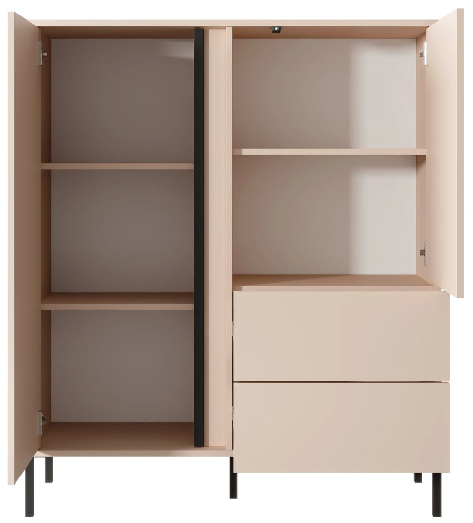 DAST 2D2S bézs komód