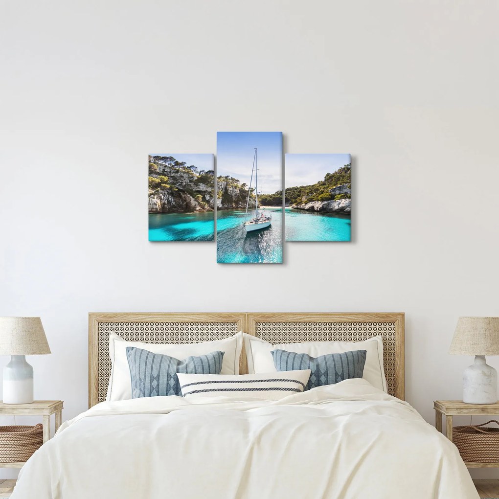 Kép - Strand vitorlással (90x60 cm)