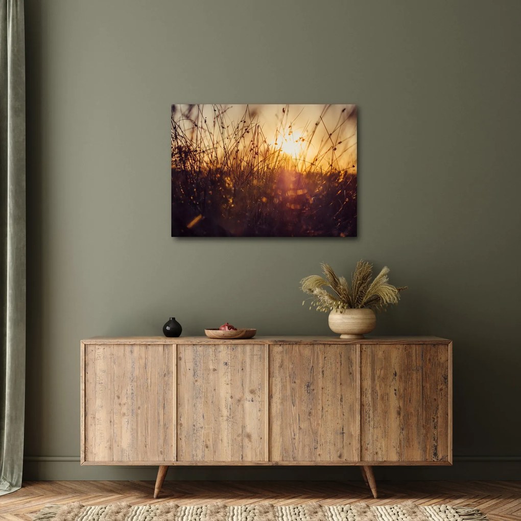A mező képe naplementekor (70x50 cm)