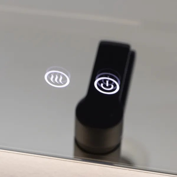 Brilagi - DIANA dimmelhető, fűtött fürdőszobai LED-tükör háttérvilágítással LED/17W/230V 60x60 cm IP44