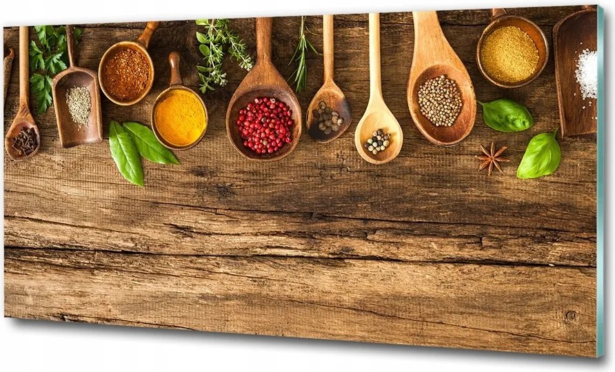 Fotótapéta üvegfalra Gyümölcsök és zöldségek 100x70