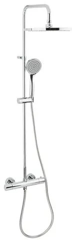 TRES Base Plus zuhanyrendszer termosztatikus csapteleppel króm cr 21639301
