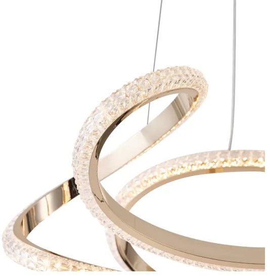 LED Csillár zsinóron LED/24W/230V 3000K 50x120 cm