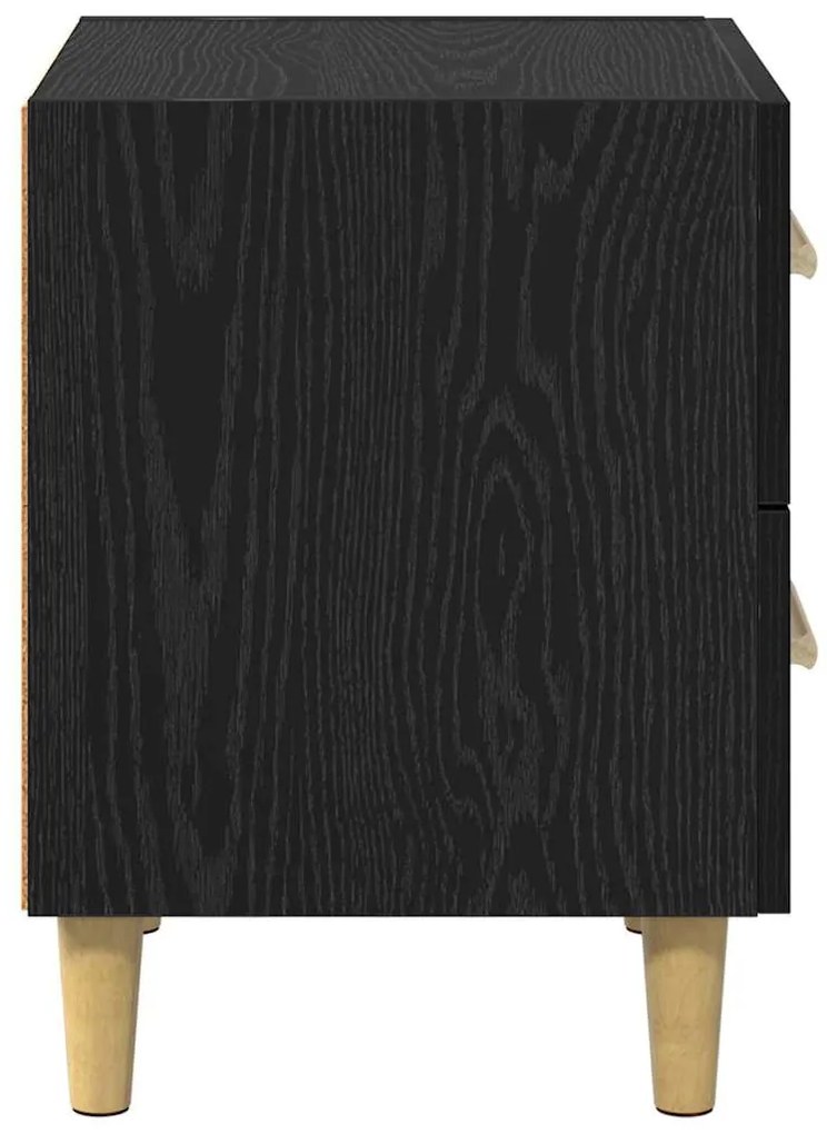 Ágyat tartó szekrény 2 pcs Musta tammi 40 x 35 x 47.5 cm