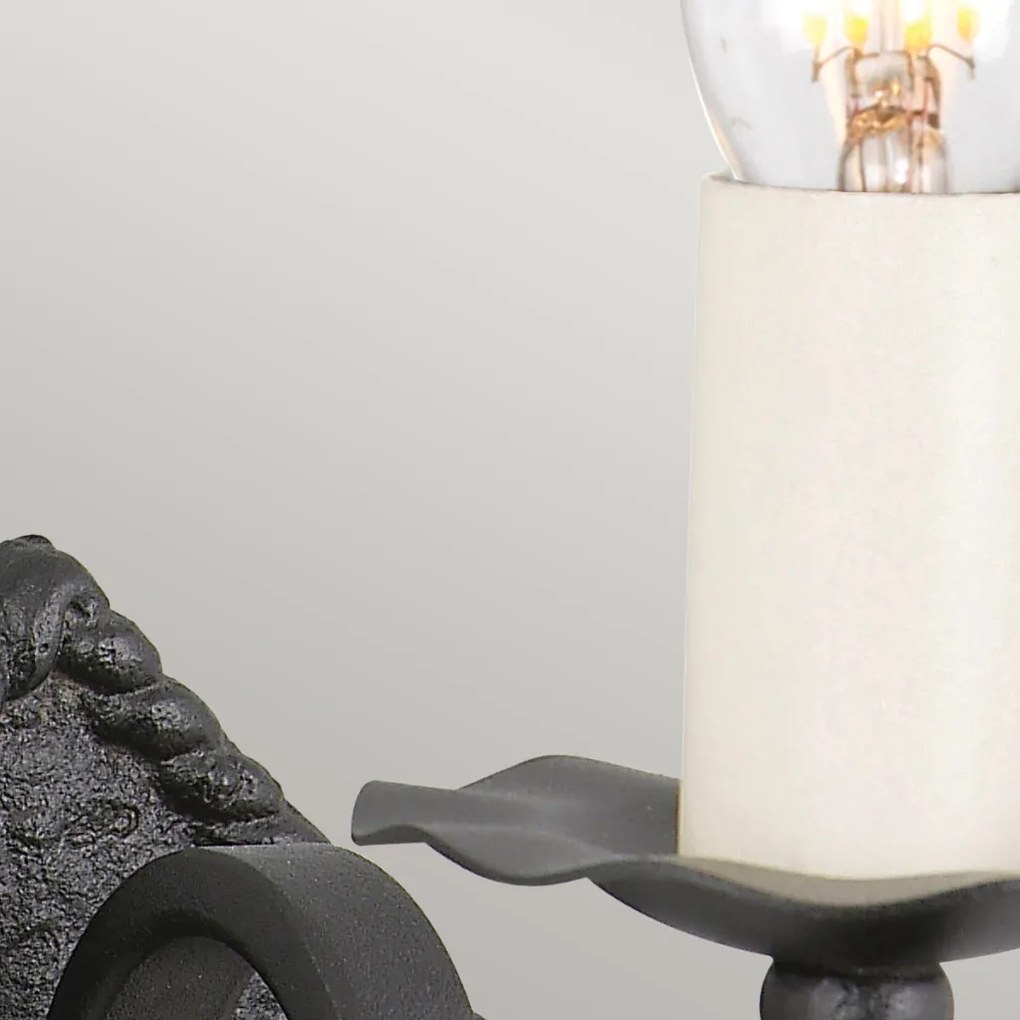 Elstead Lighting RECTORY RY1A-BLACK Fali lámpa 1x60W/E14