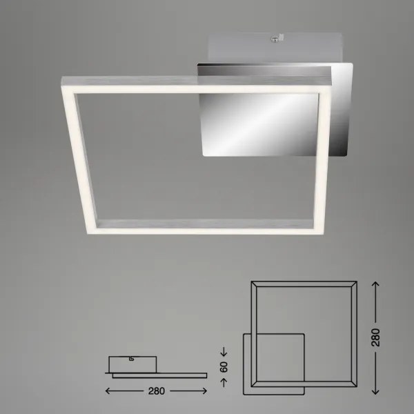 Briloner 3105-018 - LED Dimmelhető mennyezeti lámpa FRAMES LED/9,7W/230V