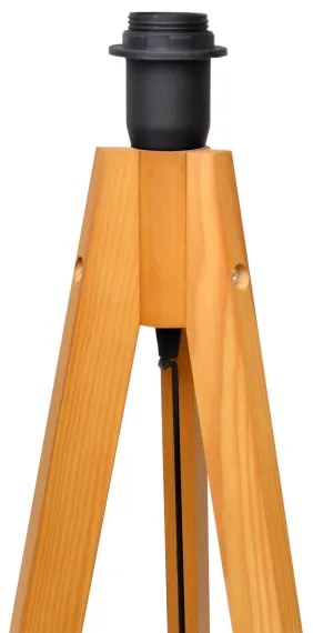 Állólámpa ALBA 1xE27/15W/230V fekete/tölgy