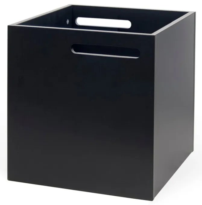 Berlin fekete tárolódoboz könyvespolchoz - TemaHome