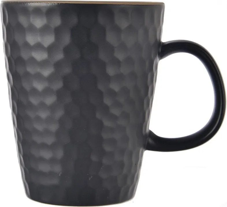 Fekete kerámia bögre 420 ml Tea Time – Orion