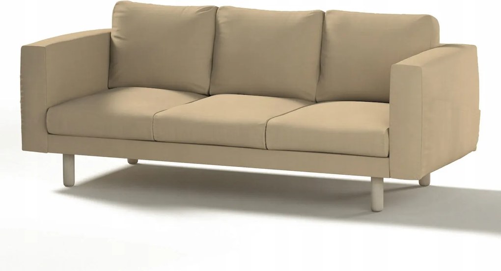 Dekoria Norsborg 3 személyes kanapé huzat Ikea barna