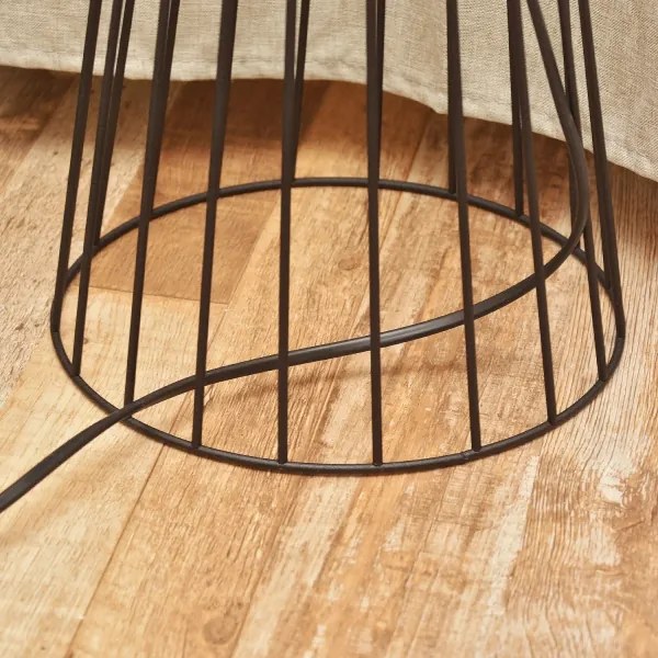 Állólámpa MERCURE 1xE27/15W/230V fekete