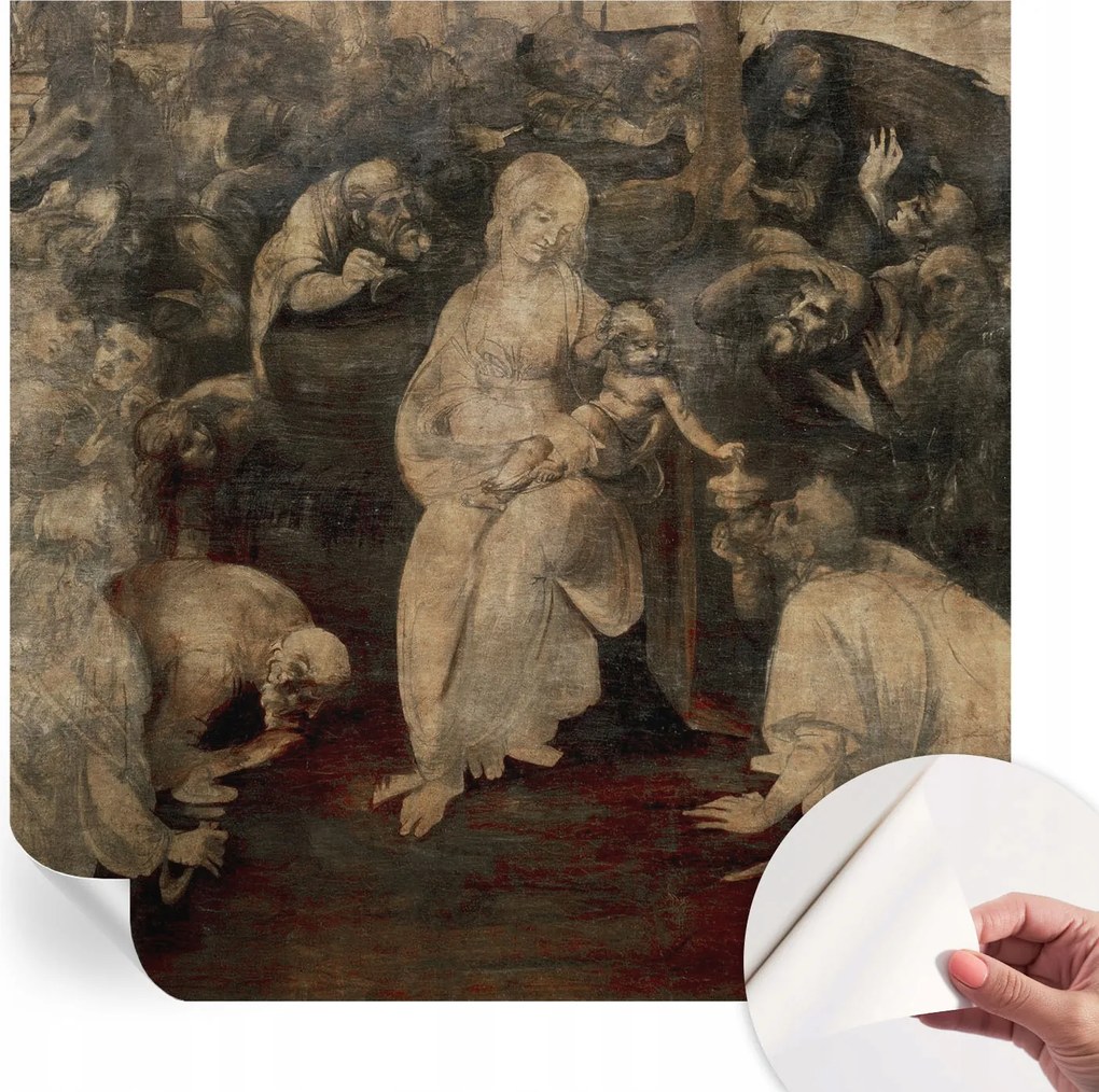 Modern öntapadós fotótapéta falra Spirituális találkozás 250x250 cm