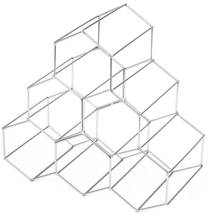 Szürke borospalack tartó - Compactor