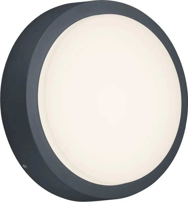 TRIO 227260142 BREG Modern Kültéri Fali Lámpa Antracit LED IP44