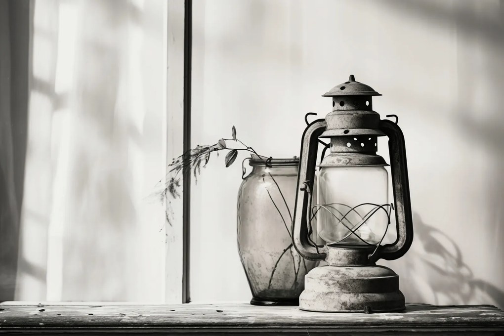 Poszter 45x30cm Lámpa az árnyékokban