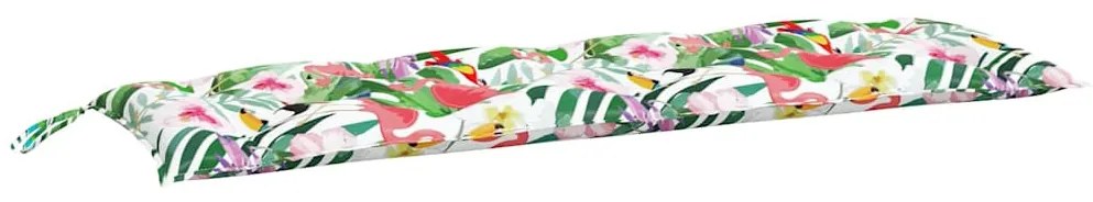 2 db színes szövet kerti padpárna 150 x 50 x 7 cm