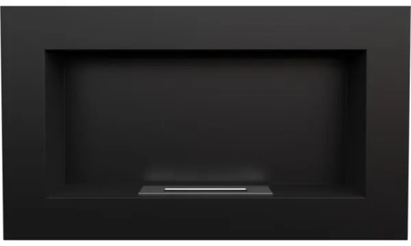 Beépíthető BIO kandalló GOLF 37,4x64,8 cm, 1 kW, fekete