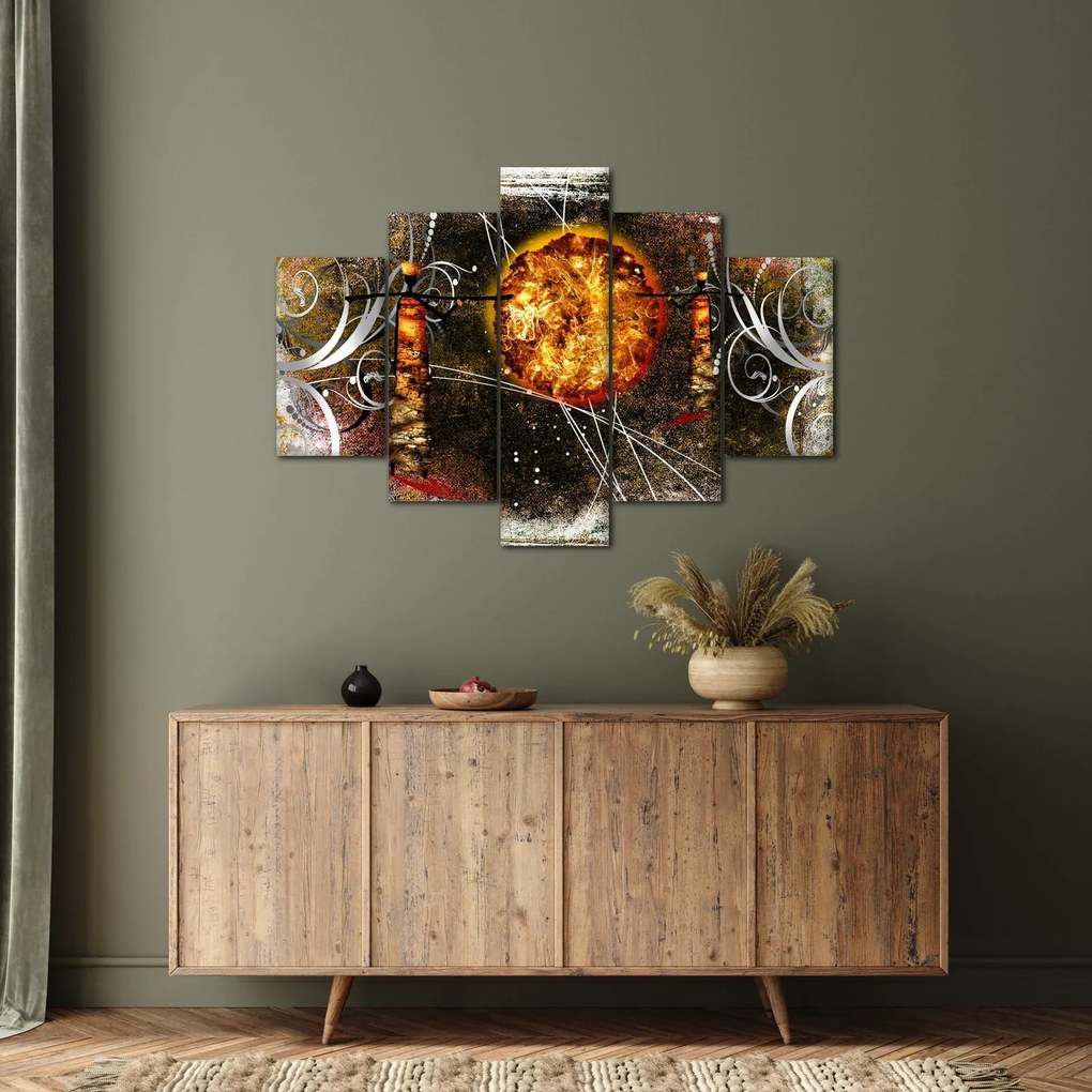 Egy őskori festmény képe (150x105 cm)