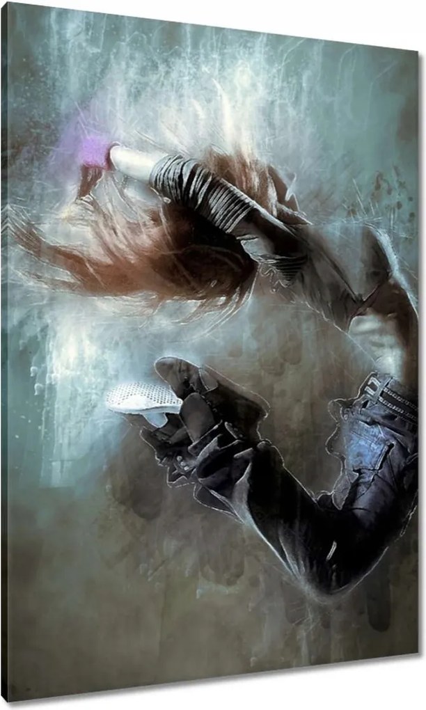 Vászonkép 70x100 Táncoló lány