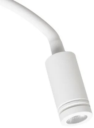 LED flexibilis fali lámpa USB-vel BASE 1xLED/8W+1xLED/2W/230V fehér