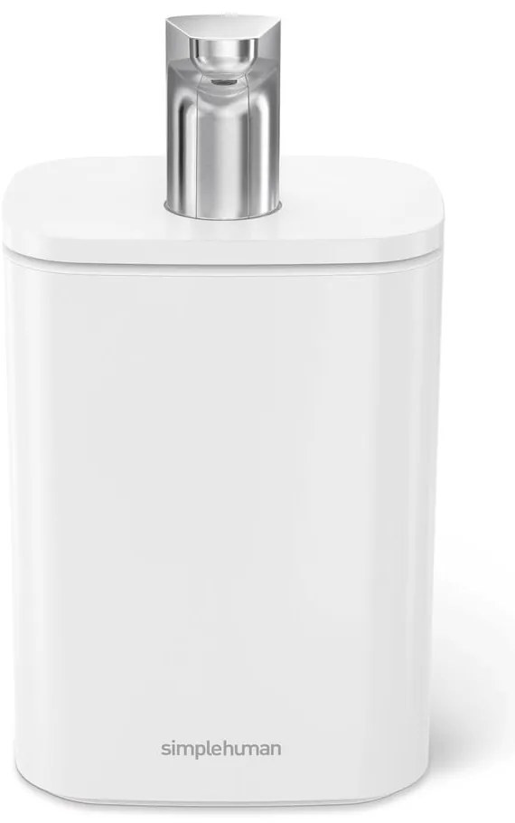 Fehér acél szappanadagoló 473 ml Pulse – simplehuman