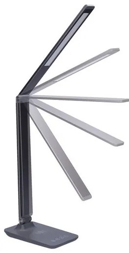 Solight WO55-G - LED Szabályozható asztali lámpa vezeték nélkül tölthető LED/10W/100-240V szürke