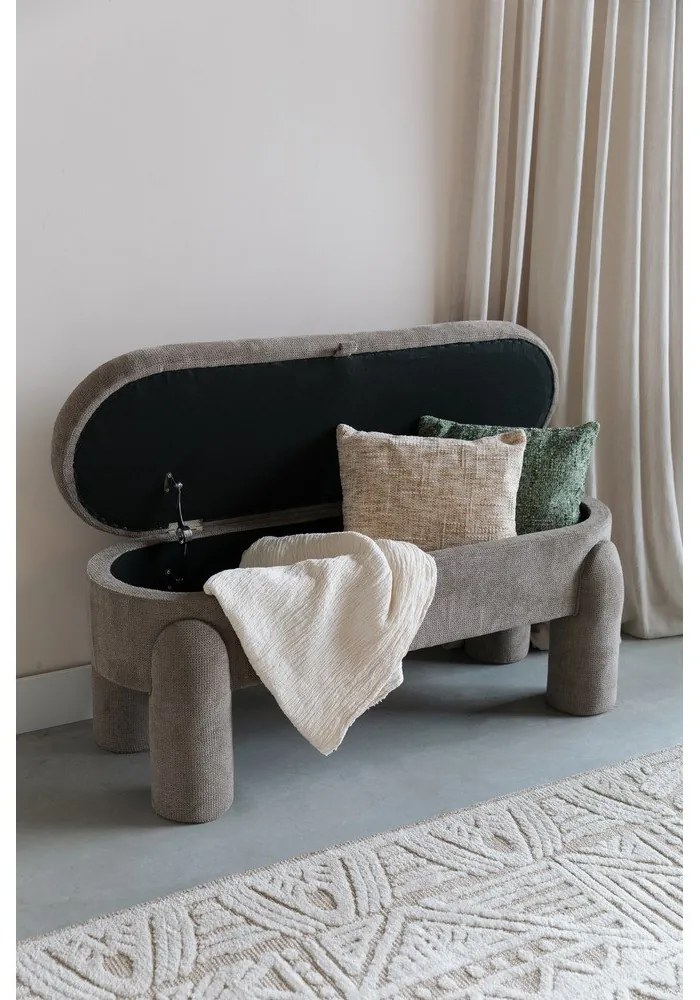 Világosbarna pad Orly – White Label