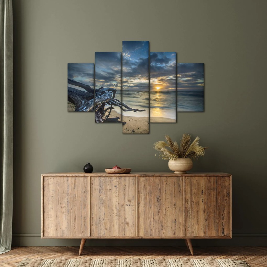 Tenger naplementekor képe (150x105 cm)