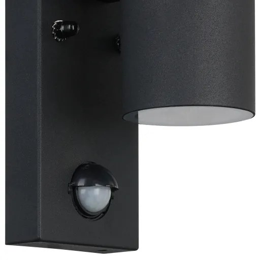 Eglo 99571 - LED Kültéri fali lámpa érzékelővel RIGA 1xGU10/3W/230V IP44