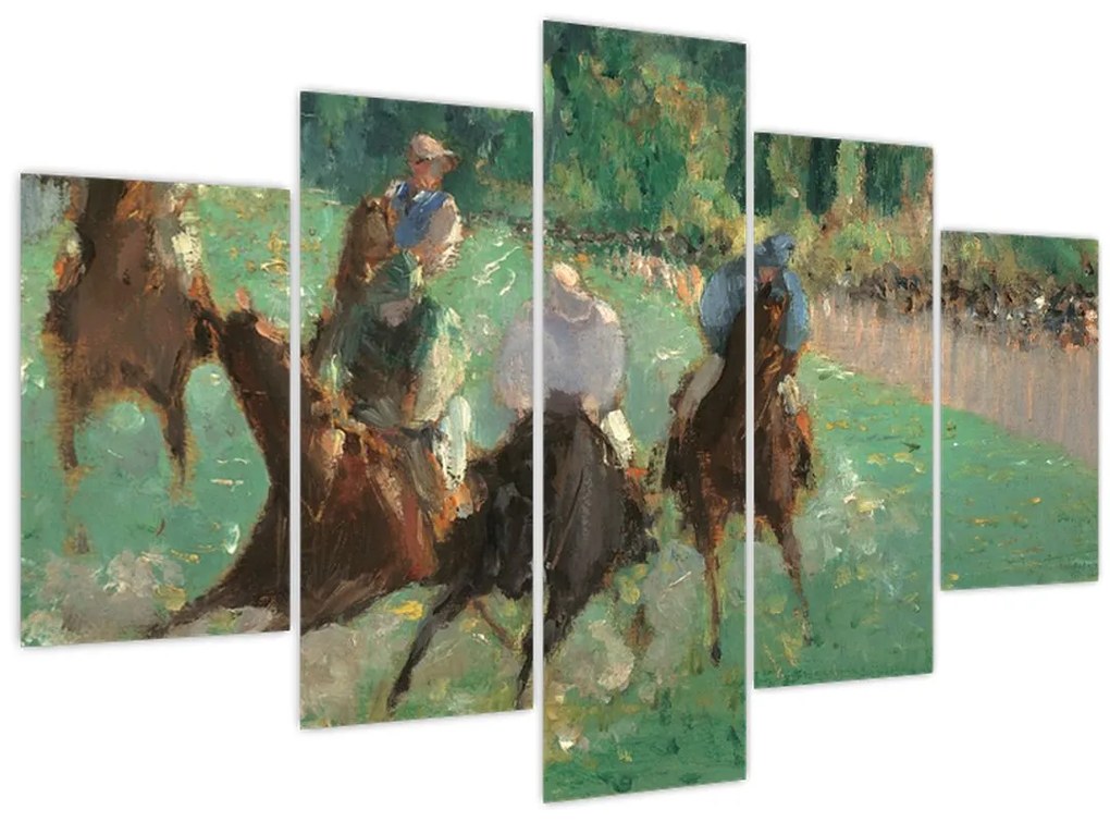 Kép - Edouard Manet, At the Races, reprodukciók (150x105 cm)