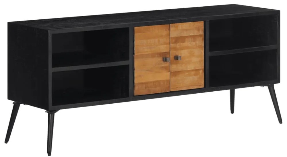 tömör újrahasznosított tíkfa TV-szekrény 112 x 31 x 45 cm