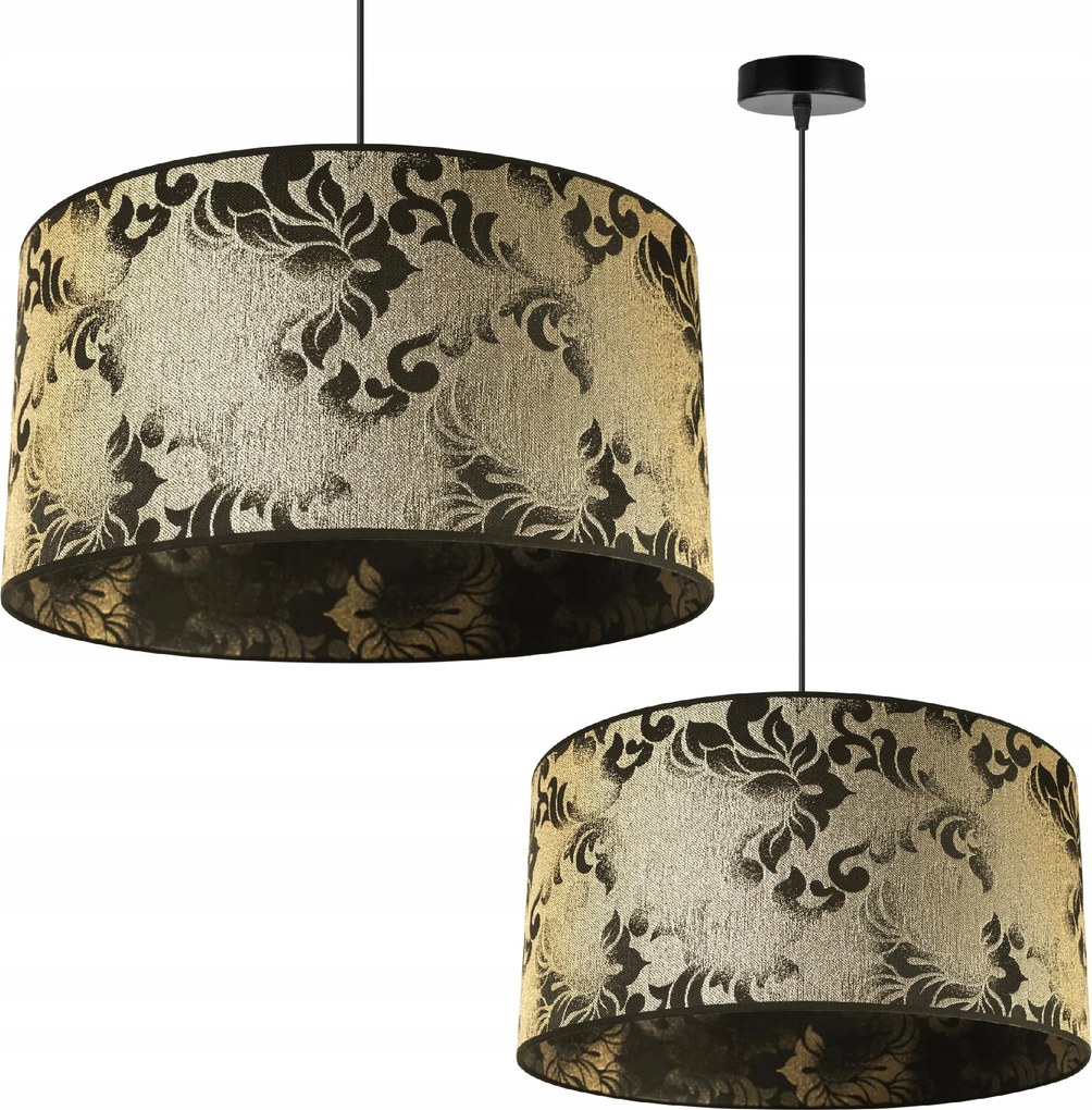 Mennyezeti Lámpa Lógó Csillár Szimpla Lámpabúra Glamour Arany Szoba