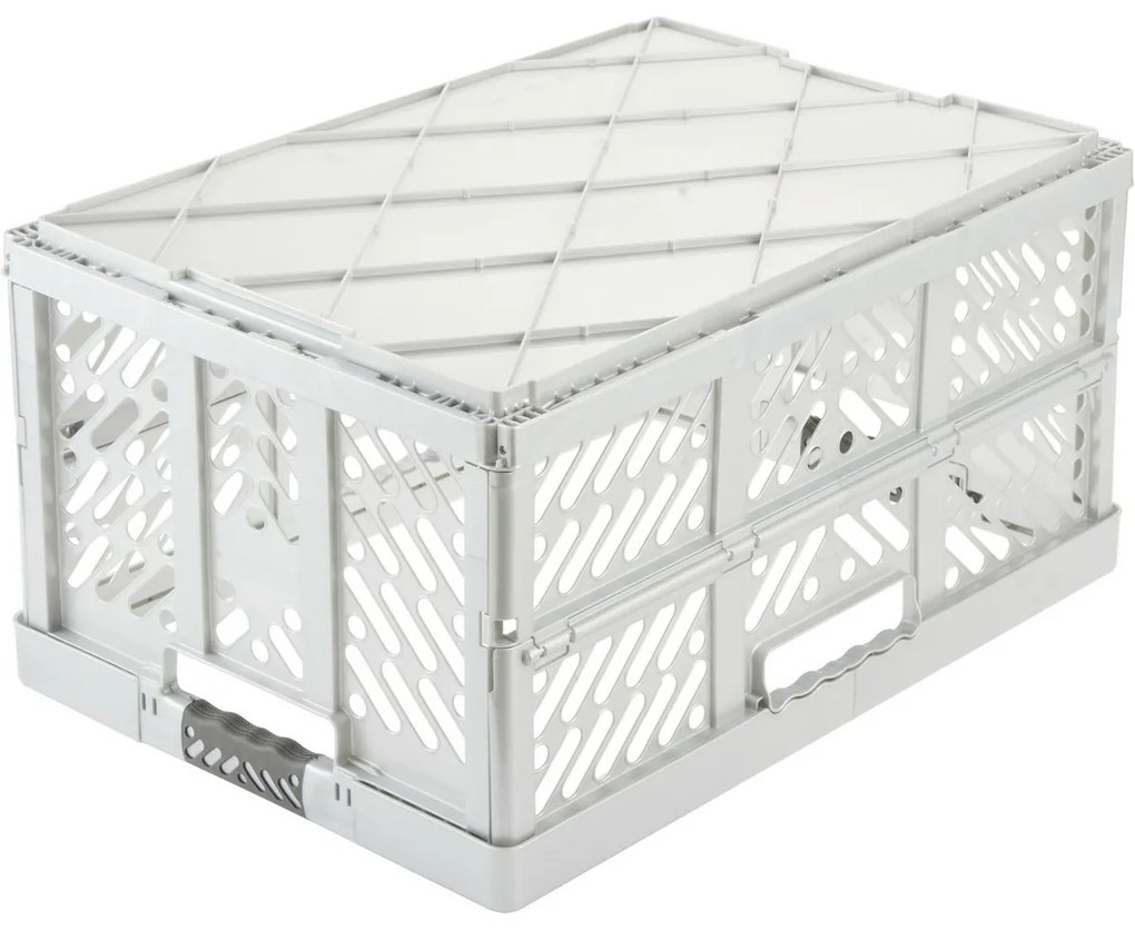 Keeeper Összecsukható doboz Ben 45 l Light Silver