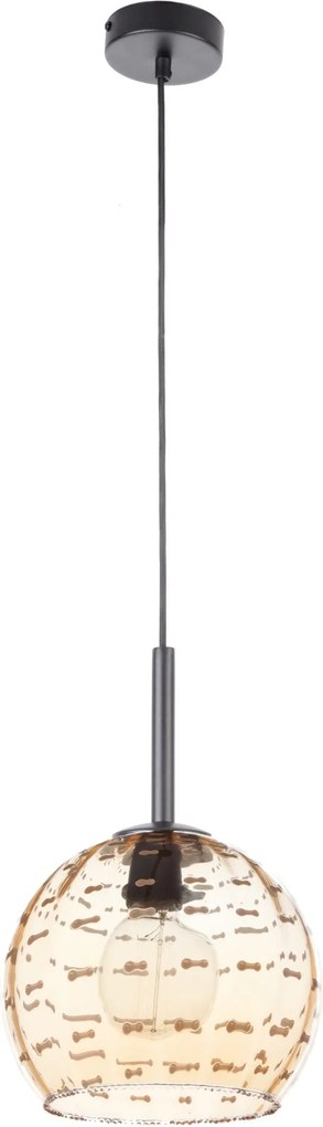 Sigma lighting modern függeszték como borostyán fekete sig32002