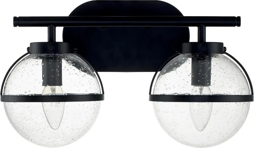 Hinkley Hollis HK-HOLLIS2-C-BK-BATH Fali lámpa 2x60W/E14 IP44