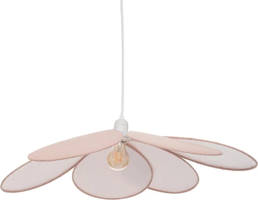 Atmosphera - Gyermek függőlámpa kábellel PETAL 1xE27/40W/230V átm. 64 cm rózsaszín
