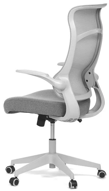 Szürke Hálós Irodai Szék, Hinta Mechanikával. GREY – KA-A182
