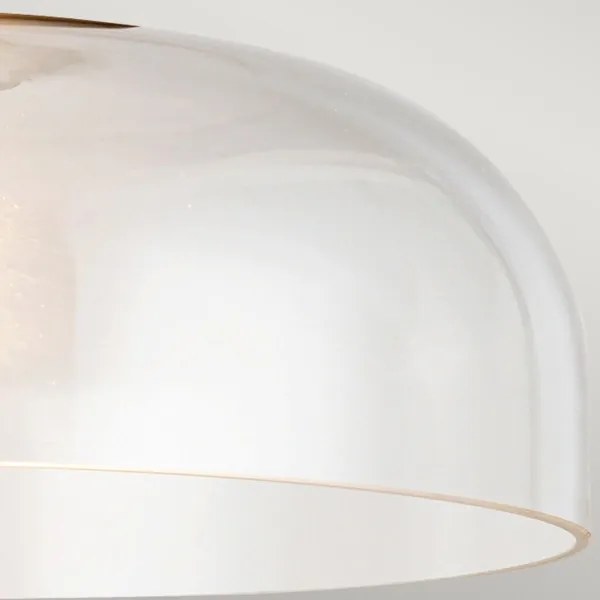 Alora Mood ALM-SYLVIA-SF-BK-CL - Mennyezeti lámpa SYLVIA 1xE27/60W/230V fekete