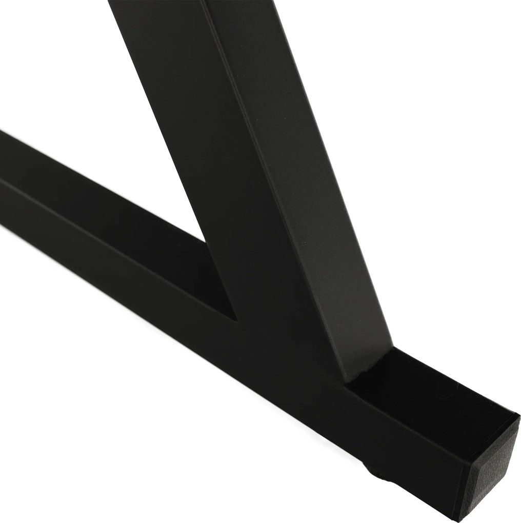 Gamer asztal/számítógépasztal, fekete/piros, MACKENZIE 140cm