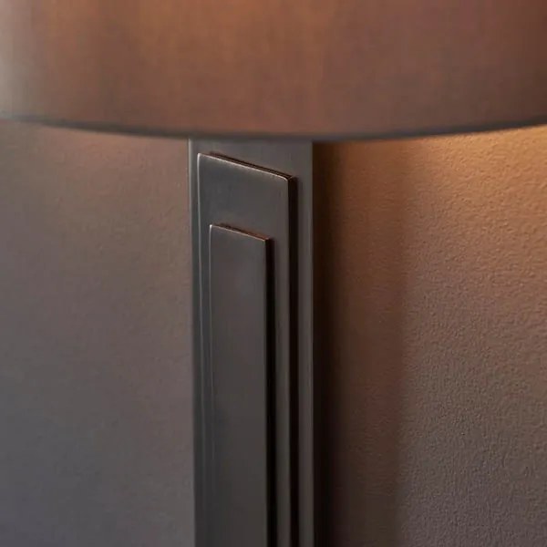 Endon 95271 - Fali lámpa CARLTON 1xE27/10W/230V bronz