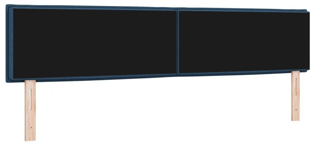 Fejtámla vonal design Kék 200 cm Szövet