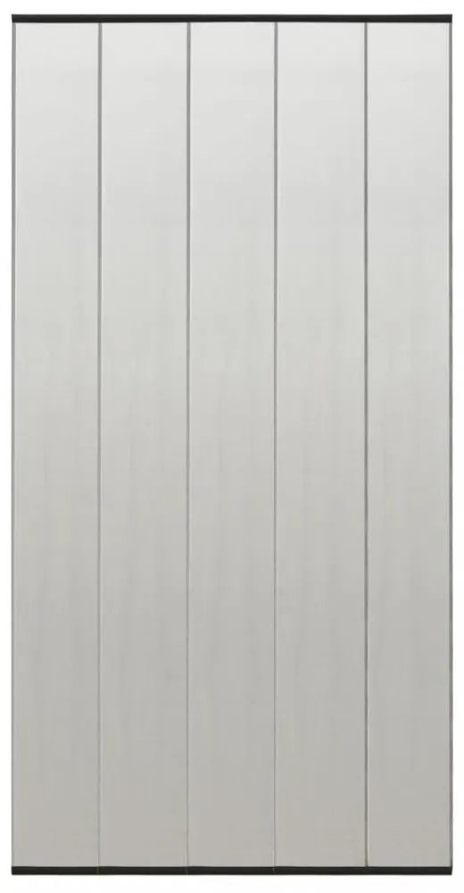 fekete szúnyogháló ajtóra 5 részes hálós függönnyel 120x240 cm