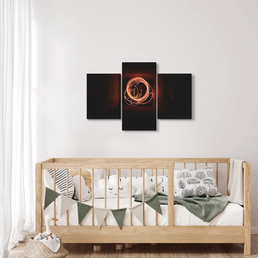 Kép - vonalak az alagútban (90x60 cm)