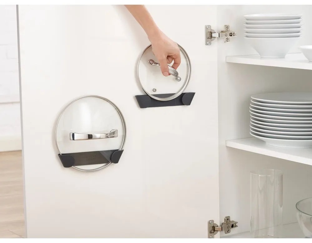 Öntapadós műanyag fedőtartó készlet 4 db-os CupboardStore – Joseph Joseph